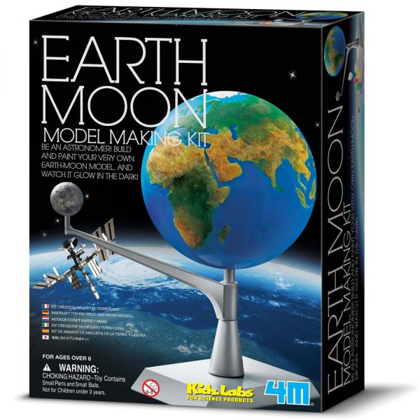 מודל כדור הארץ והירח