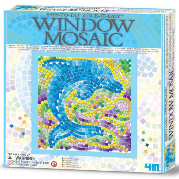 מוזאיקה לחלון - דולפין