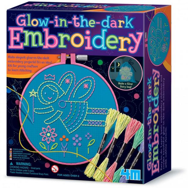 אמנות הרקמה זוהרת בחושך