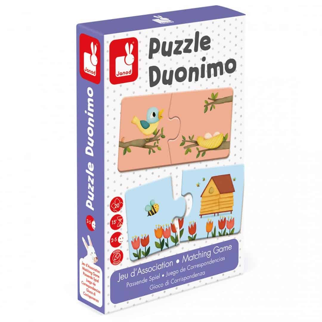 משחק פאזל התאמה 20 חלקים Duonimo משחק פאזל התאמה 20 חלקים Duonimo